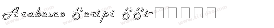 Arabesco Script SSi字体转换